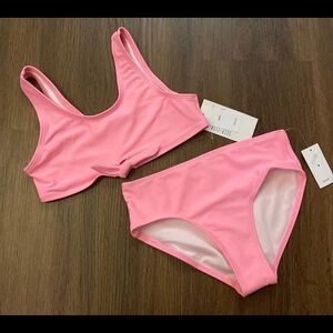 Girl’s Old Navy Tie Knot Pink Bikini Set